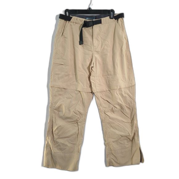 Eastern Mountain Sports Beige Convertible 2-in-1 Cargo Pants Women 6